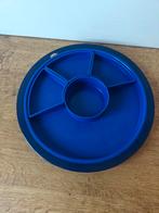 Tupperware serveerschaal, Ophalen of Verzenden, Zo goed als nieuw, Blauw, Schaal
