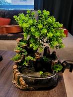 Waterval met Boompje en Boeddha Beeldjes, Ophalen of Verzenden