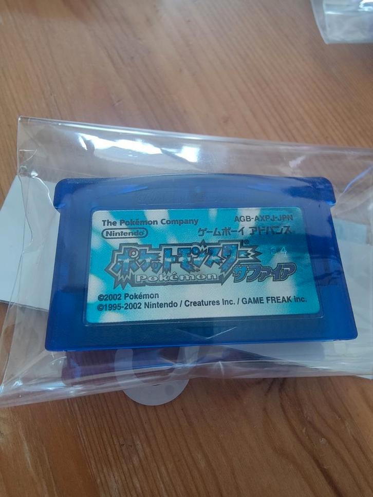 Pokemon Sapphire Japanse versie, Spelcomputers en Games, Games | Nintendo Game Boy, Zo goed als nieuw, Role Playing Game (Rpg)