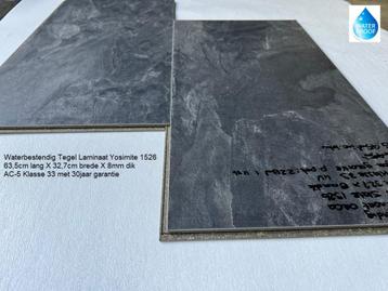 49m2 Waterbestendig tegel laminaat Yosemite slate = €588 beschikbaar voor biedingen