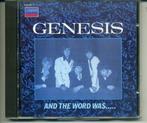 Genesis ‎And The Word Was 17 nrs cd 1987 ZGAN, Cd's en Dvd's, Ophalen of Verzenden, Zo goed als nieuw, Poprock