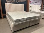 Luxe bed boxspring velvet outlet v.a. €695, Huis en Inrichting, Slaapkamer | Boxsprings, Ophalen, Overige kleuren, 180 cm, 200 cm