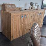 Dressoir Steigerhout, Huis en Inrichting, Ophalen of Verzenden, Zo goed als nieuw, 50 tot 75 cm, 200 cm of meer