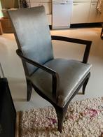 Klassiek Franse fauteuil, Ophalen, 75 tot 100 cm, Zo goed als nieuw, Stof