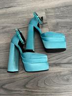 Hoge blokhak schoenen, Pumps, Blauw, Nieuw, Ophalen of Verzenden