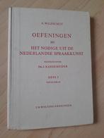 OEFENINGEN BIJ HET NODIGE UIT DE NEDERLANDSE SPRAAKKUNST, Boeken, Overige Boeken, Ophalen of Verzenden, Gelezen