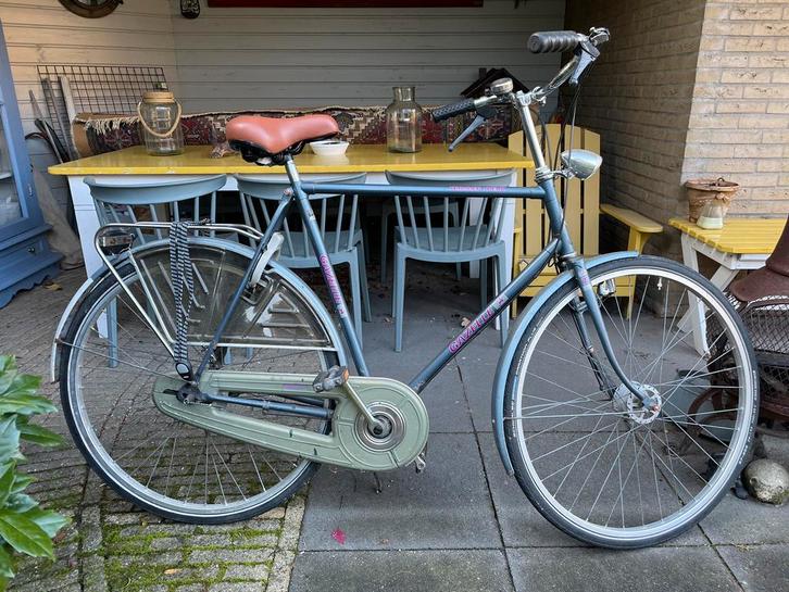 Herenfiets Gazelle 61cm Vintage Klassieker, Fietsen en Brommers, Fietsen | Heren | Herenfietsen, Gebruikt, Gazelle, 57 tot 61 cm