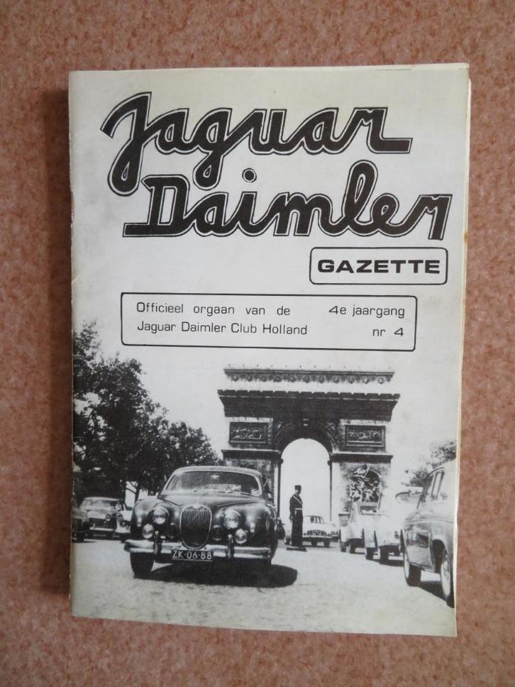 Jaguar- Daimler Gazette, diverse jaargangen 1980-1999, Boeken, Auto's | Folders en Tijdschriften, Zo goed als nieuw, Algemeen