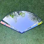 Vintage design waaierspiegel Deknudt Art-Deco stijl, Ophalen, Zo goed als nieuw, 100 tot 125 cm, Minder dan 100 cm