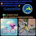 ‍ 👩‍🦰 EEN PRACHTIGE GAZELLE FUENTE XTRA🌈VROUWELIJKE KLEUR, Fietsen en Brommers, Fietsen | Dames | Damesfietsen, Ophalen, 53 tot 56 cm