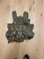 Chest rig chestrig opsvest tactical airsoft sporten outdoor, Ophalen of Verzenden, Zo goed als nieuw