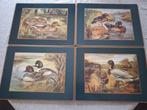 4 placemats met eenden afbeelding, Ophalen, Bord