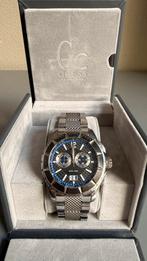 Guess Collection heren horloge met stalen band, Sieraden, Tassen en Uiterlijk, Horloges | Heren, Overige merken, Staal, Gebruikt