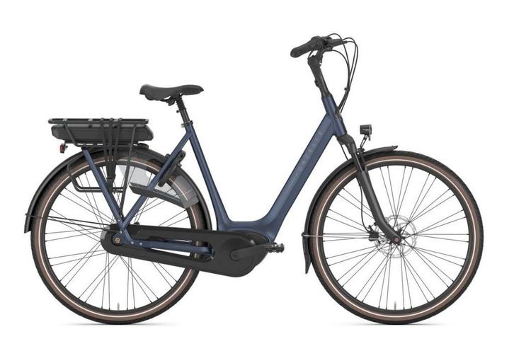 GAZELLE Orange C8 Dames Saturn Blue Mat 57cm 2025, Fietsen en Brommers, Elektrische fietsen, Nieuw, Gazelle, 55 tot 59 cm