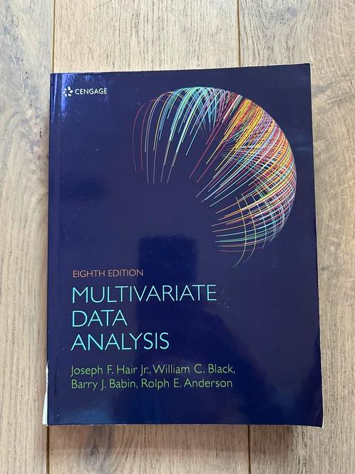 Multivariate Data Analysis - Eighth Edition, Boeken, Wetenschap, Zo goed als nieuw, Overige wetenschappen, Ophalen of Verzenden