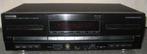 Cassettedeck Kenwood KX W8060 zwart met wat werk..., Kenwood, Dubbel, Ophalen of Verzenden, Auto-reverse