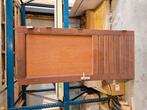Hardhouten deur 93x210.5, Ophalen of Verzenden, 80 tot 100 cm, Buitendeur, 200 tot 215 cm