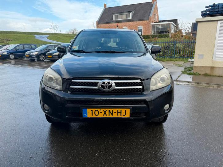 Toyota Rav4 2.2 D-4d D-cat 2007 Zwart apk nap clima cruise, Auto's, Toyota, Bedrijf, Rav4, 4x4, ABS, Achteruitrijcamera, Airbags