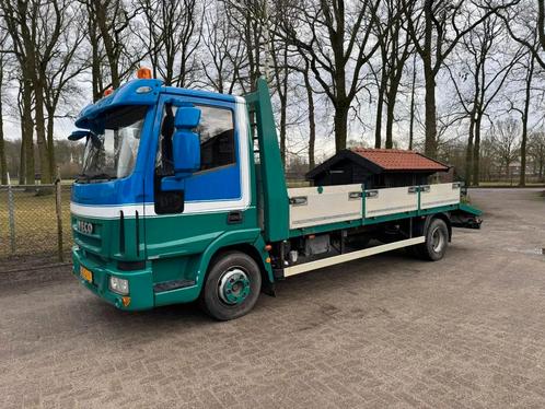 Iveco ML 100 Machinetransporter oprijwagen (bj 2011), Auto's, Vrachtwagens, Bedrijf, Te koop, Iveco, Diesel, Euro 5, Origineel Nederlands
