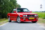 BMW 325i E 30 CABRIO TYPE 1! M-TECH  LEDEREN SPORTSTOELEN, Zwart, 2494 cc, Cabriolet, Stoelverwarming