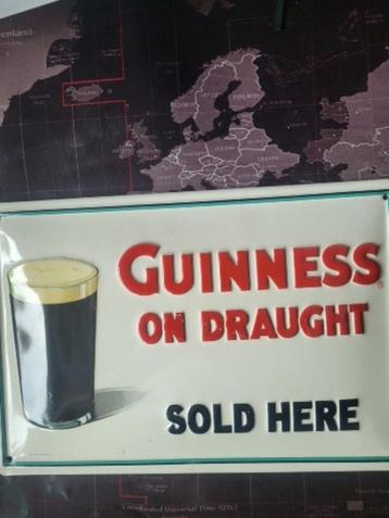 GUINNESS BEER -111- "  GUINNESS ON DRAUGHT "......... beschikbaar voor biedingen