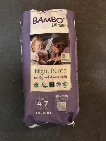 Bamboo nature dreamy night pants 4-7 jaar 15-35kg beschikbaar voor biedingen