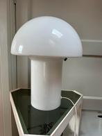 grote tafellamp putzler melkglas, Huis en Inrichting, Lampen | Tafellampen, Ophalen, Gebruikt, Glas, Minder dan 50 cm