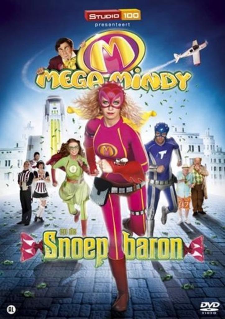 Mega Mindy de snoepbaron  (r1), Cd's en Dvd's, Dvd's | Kinderen en Jeugd, Zo goed als nieuw, Alle leeftijden, Verzenden