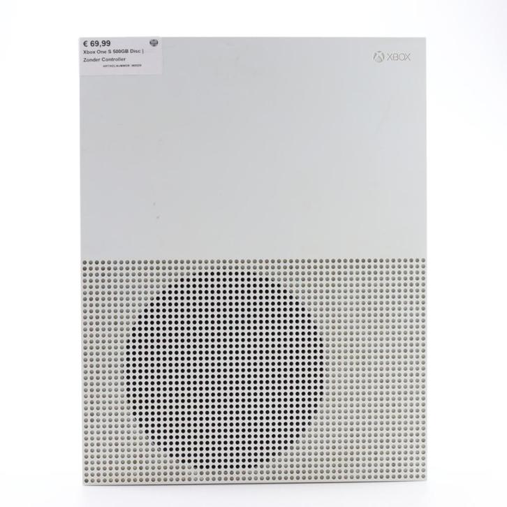 Xbox One S 500GB Wit | Zonder Controller, Spelcomputers en Games, Games | Xbox One, Zo goed als nieuw