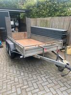 Machinetransporter Humbaur 3 x 1,65M 2500 kg oprijbanen, Ophalen, Gebruikt