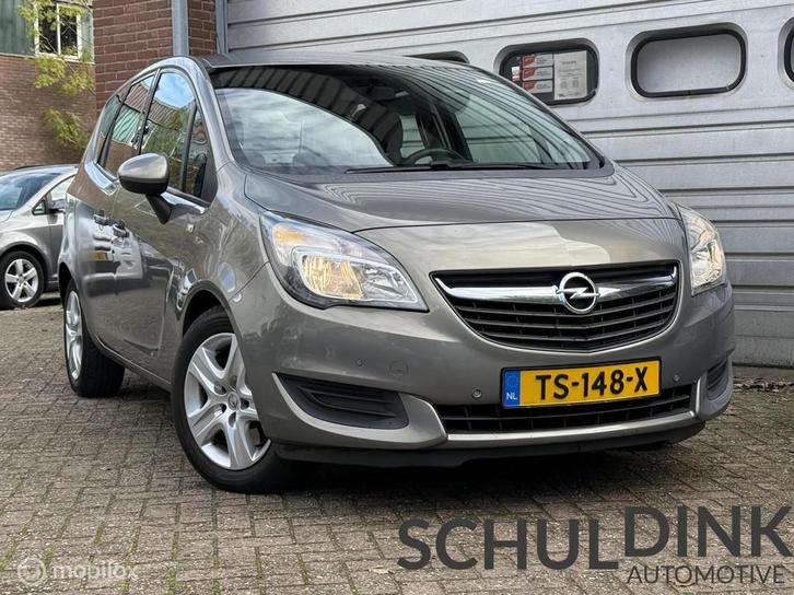 Opel Meriva 1.4 Turbo Cosmo AUTOMAAT|TREKHAAK|PARKEERSENSORE, Auto's, Opel, Bedrijf, Te koop, Meriva, ABS, Airbags, Airconditioning
