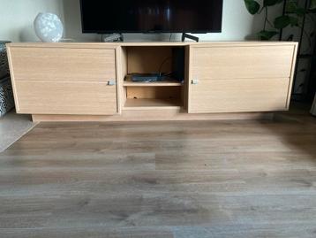 Licht Eiken TV Meubel - 200cm beschikbaar voor biedingen