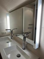 Burgbad badkamer spiegel, Ophalen, 100 tot 150 cm, Minder dan 25 cm, Minder dan 100 cm