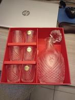 Kristallen Karaf met 6 glazen in doos, merk Empire Diamant, Verzenden
