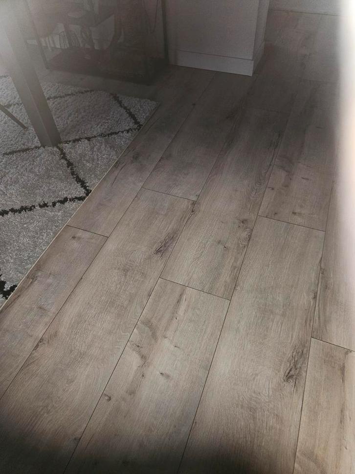 Mooie klik Laminaat Vloer, Doe-het-zelf en Verbouw, Vloerdelen en Plavuizen, Zo goed als nieuw, Laminaat, Kunststof, 150 cm of meer