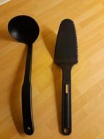 Taartschep pollepel, Ophalen, Zo goed als nieuw, Rvs of Chroom