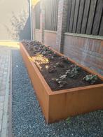 Cortenstaal plantenbakken uit eigen productie, Tuin en Terras, Tegels en Klinkers, Ophalen, Zo goed als nieuw, Natuursteen, Klinkers