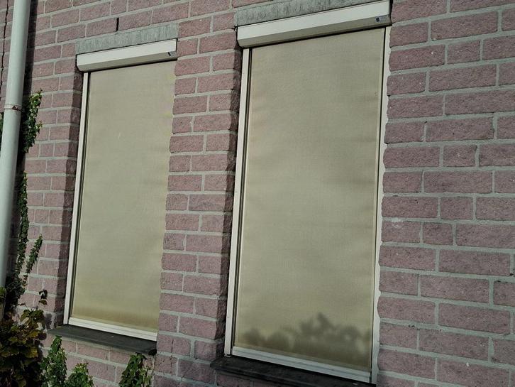 Screens 2x 2 stuks 66.5cm breed, Tuin en Terras, Zonneschermen, Gebruikt, Screen, Minder dan 150 cm, Minder dan 250 cm, Ophalen