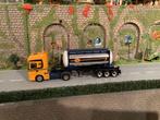Scania van ASG Tankwagen 1/87, Ophalen of Verzenden, Zo goed als nieuw, Bus of Vrachtwagen, Herpa