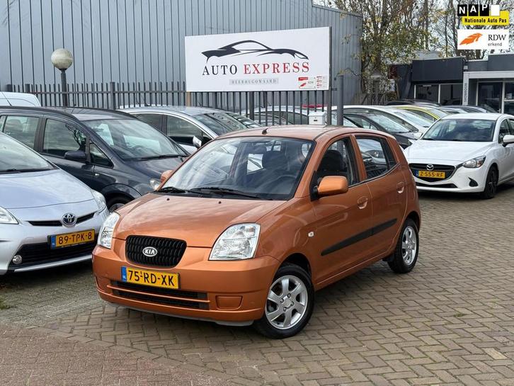 Kia Picanto 1.0 LX/stuurbekrachtiging/Abs/Nap/Nieuw Apk, Auto's, Kia, Bedrijf, Te koop, Picanto, ABS, Startonderbreker, Benzine