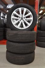 Org. 18" Audi Q3 Velgen 5x112 ET43 57.1 + Zomerbanden, 18 inch, Gebruikt, Banden en Velgen, Ophalen of Verzenden