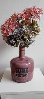 2 leuke vazen, Ophalen, Blauw, Aardewerk of Porselein, Zo goed als nieuw