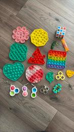 18 fidget toys pop-it spinner, Ophalen of Verzenden, Zo goed als nieuw