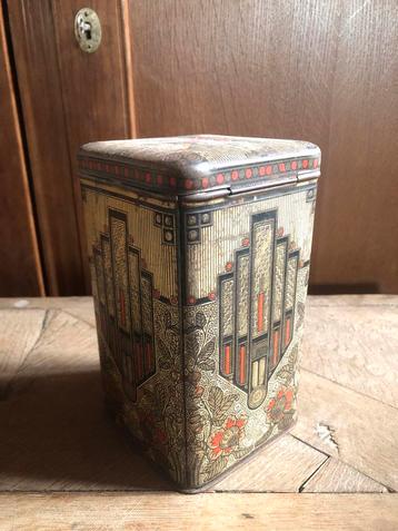 Antiek Art Deco Theeblik Amsterdamse School 1920 beschikbaar voor biedingen
