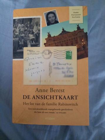 De Ansichtkaart - Anne Berest beschikbaar voor biedingen