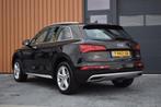 Audi Q5 40 TDI 190pk Quattro S-line | Trekhaak (bj 2019), Auto's, Audi, Automaat, Gebruikt, Leder en Stof, Zwart