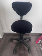 Pedicure stoel met hendel voor hoog en laag op wieltjes, Huis en Inrichting, Ophalen, Zo goed als nieuw, Wit