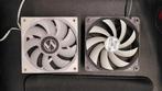 120mm computer fan wit led, Ophalen of Verzenden, Gebruikt, Luchtkoeling