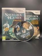 Sherlock Holmes De Zilveren Oorbel Wii game disc, Avontuur en Actie, Gebruikt, 2 spelers, Ophalen of Verzenden