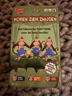 Horen Zien Zwijgen spel, Hobby en Vrije tijd, Gezelschapsspellen | Bordspellen, Drie of vier spelers, Ophalen of Verzenden, Gebruikt